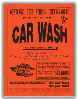 car wash fundraiser flyer template