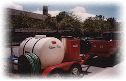 Clean up the rust stains and he will stay in business - but only for a little while longer.